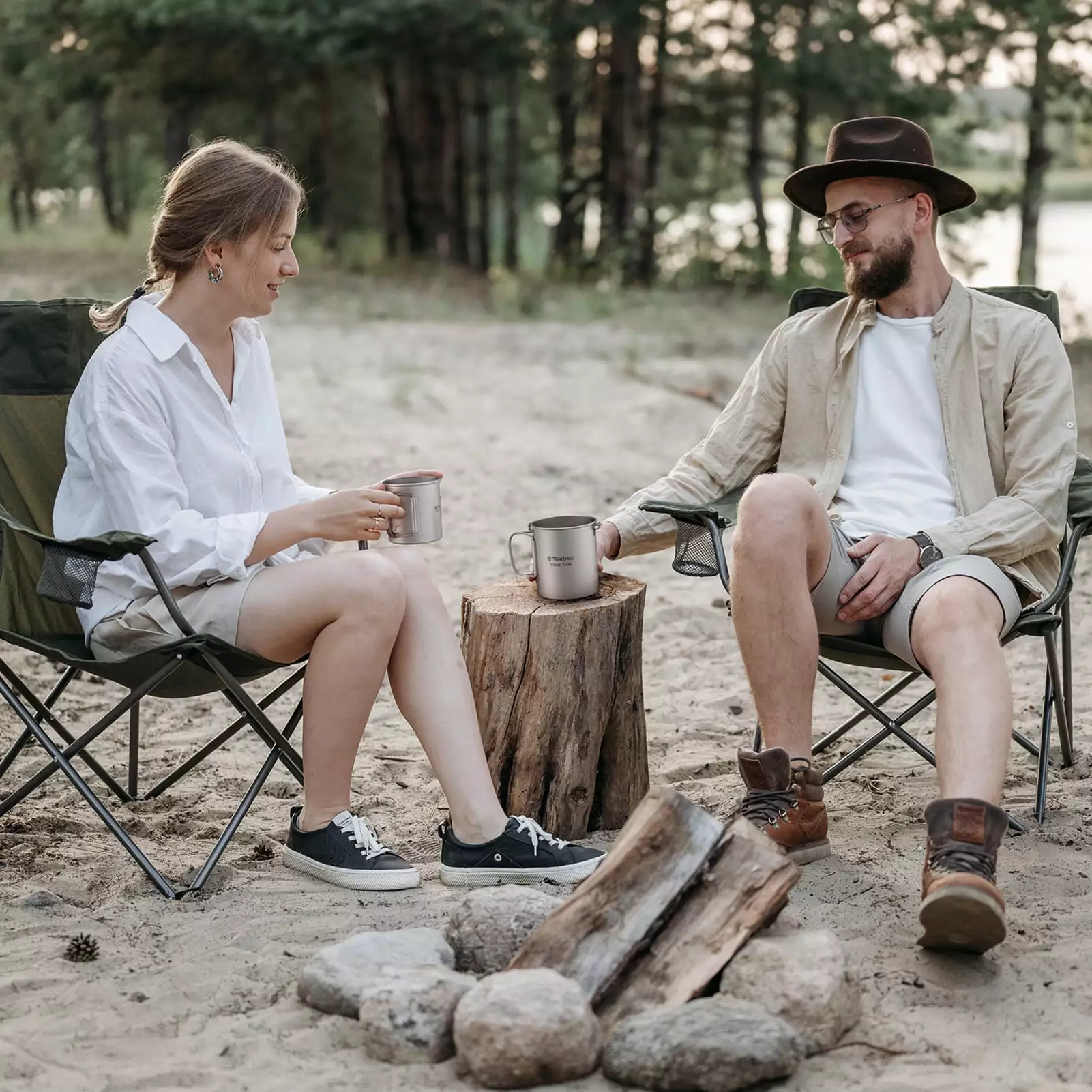 cup kit.750ml Pot 450ml Cup With Lid Collapsible Handle Pieces Set 750ml Collapsible Handle Spork Handle Spork With Lid Pot 450ml Water Set 750ml Pot 3 Pieces Set Papapi